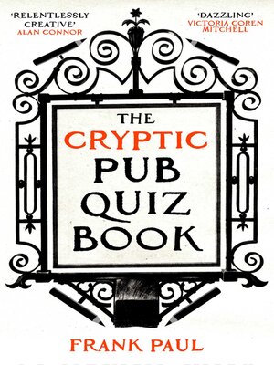 cover image of The Cryptic Pub Quiz Book